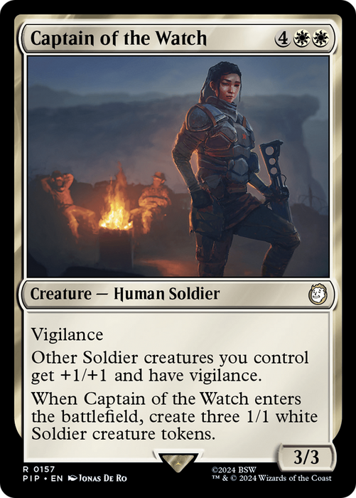 Captain of the Watch (PIP-157) - rare