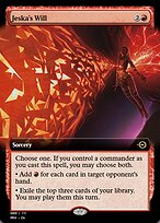 Jeska's Will (PRM-86058) - rare - Foil