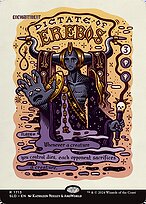 Dictate of Erebos (SLD-1713) - rare (Borderless)