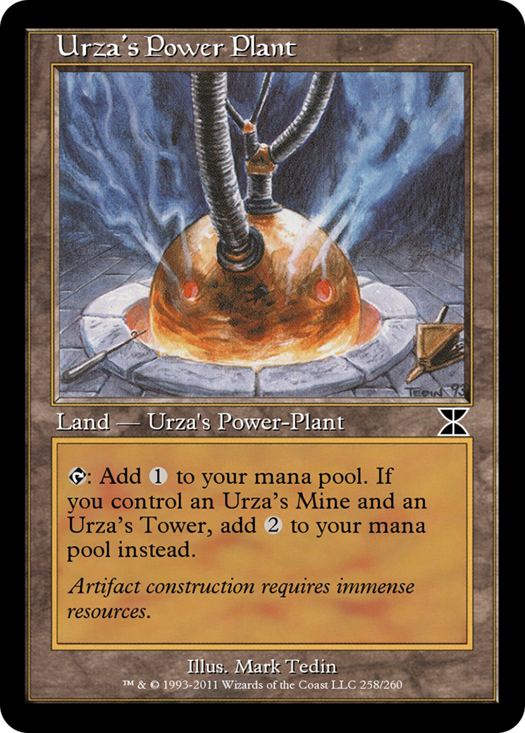 Urza's Power Plant (ME4-258D) - common