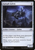 Epitaph Golem (SOI-254) - uncommon - Foil