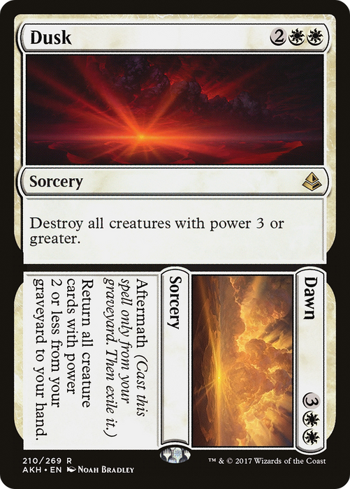 Dusk // Dawn (AKH-210) - rare - Foil