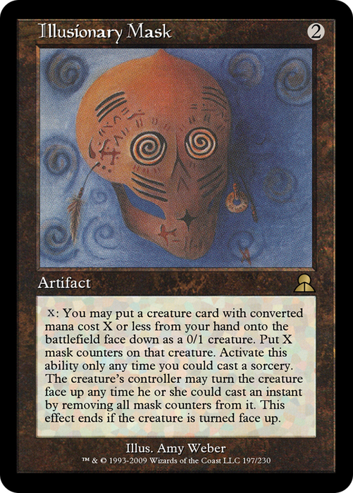 Illusionary Mask (ME3-197) - rare - Foil