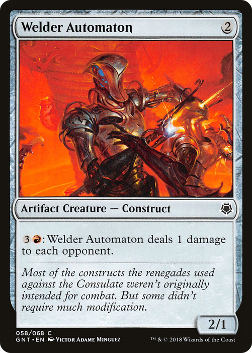 Welder Automaton (GNT-058) - common