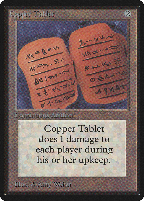 Copper Tablet (LEB-239) - uncommon