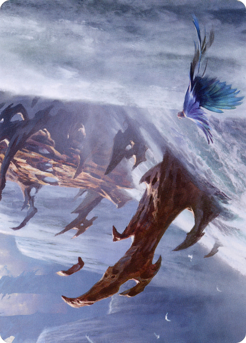 Island // Island (ASTX-049) - common (Borderless) - Foil