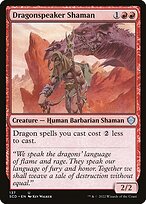 Dragonspeaker Shaman (SCD-137) - uncommon