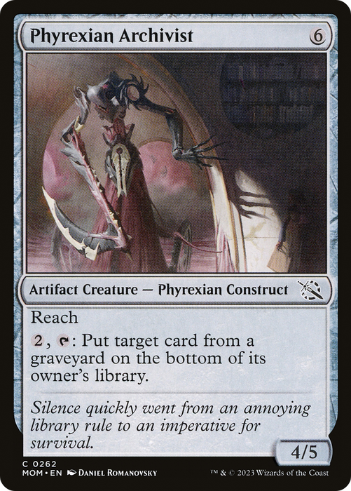 Phyrexian Archivist (MOM-262) - common