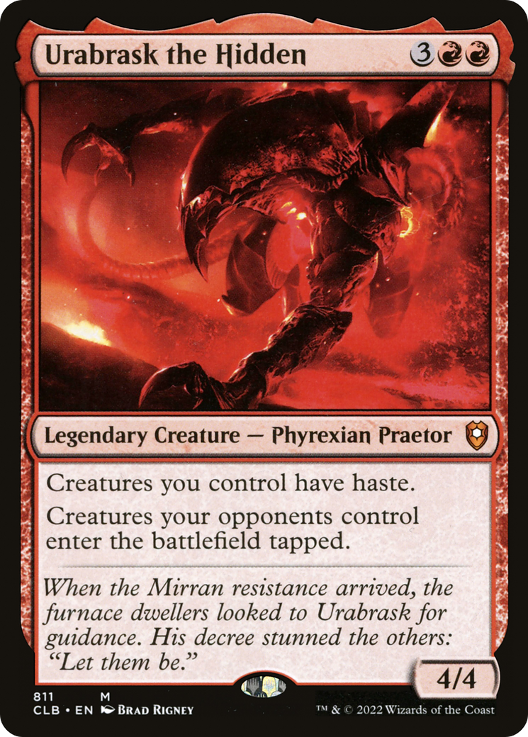 Urabrask the Hidden (CLB-811) - mythic
