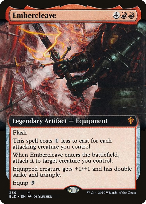 Embercleave (ELD-359) - mythic: (Extended Art)