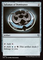 Talisman of Dominance (DRC-141) - uncommon