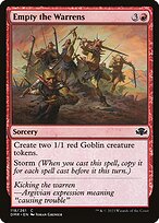 Empty the Warrens (DMR-118) - common - Foil