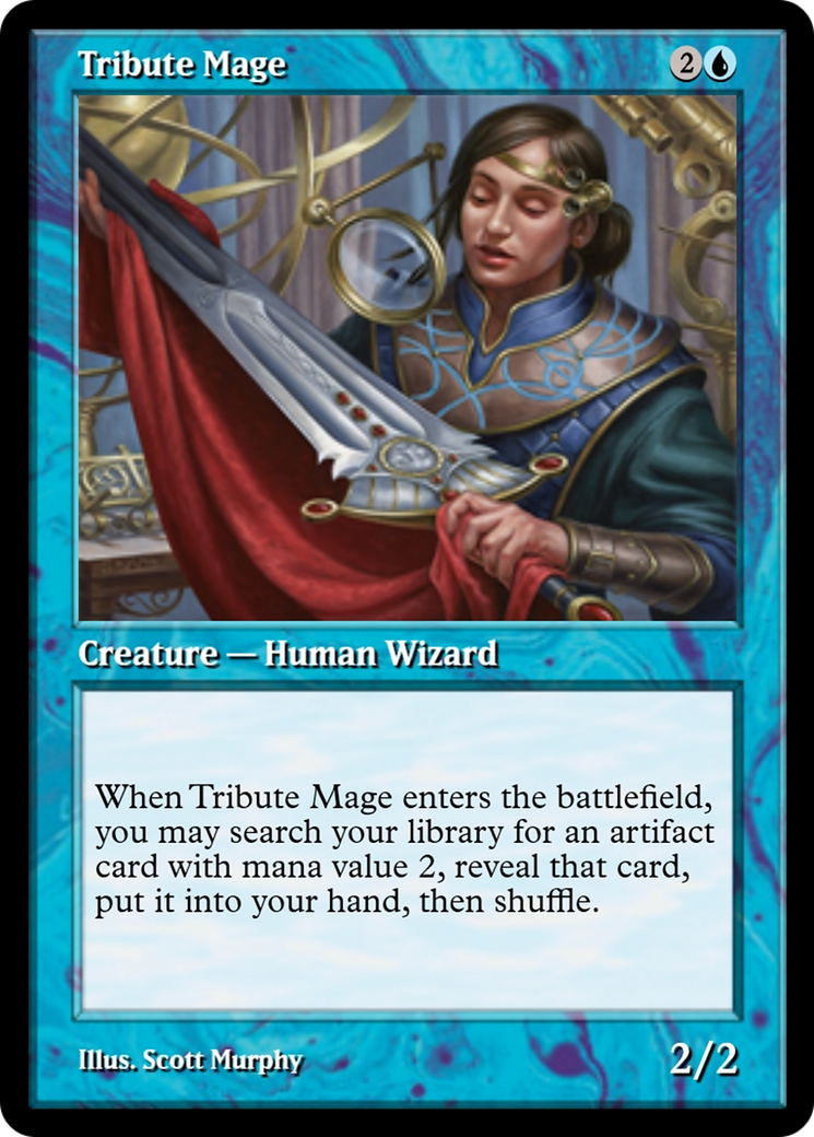 Tribute Mage (PRM-91249) - rare - Foil