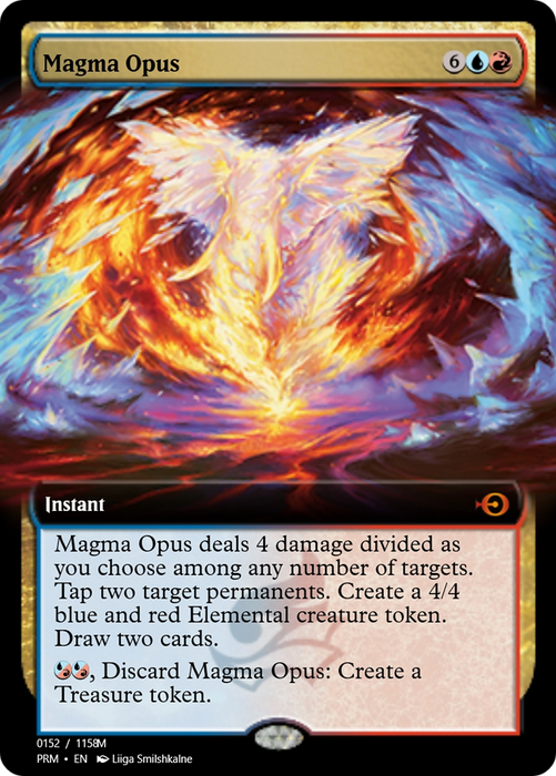 Magma Opus (PRM-90276) - mythic: (Extended Art) - Foil