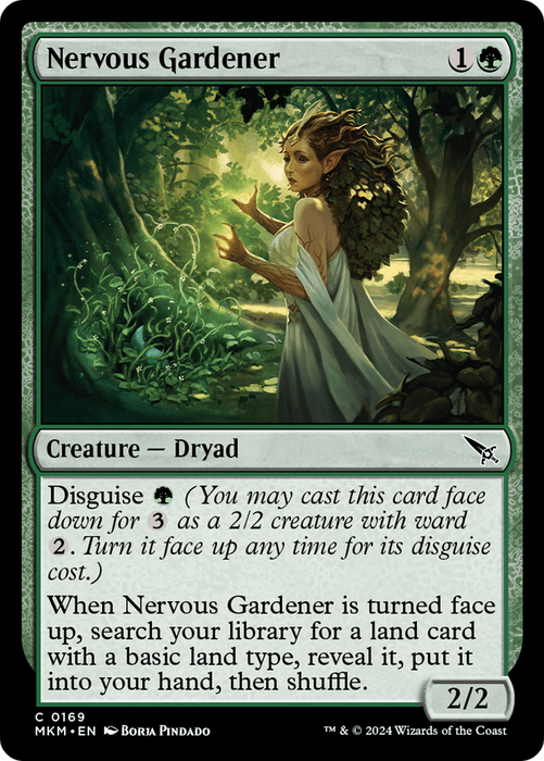 Nervous Gardener (MKM-169) - common - Foil