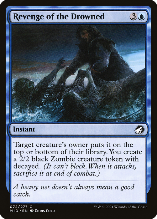 Revenge of the Drowned (MID-072) - common - Foil