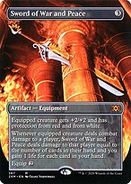 Sword of War and Peace (2XM-367) - mythic (Borderless) - Foil