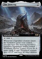 The Irencrag (WOE-368) - rare: (Extended Art) - Foil