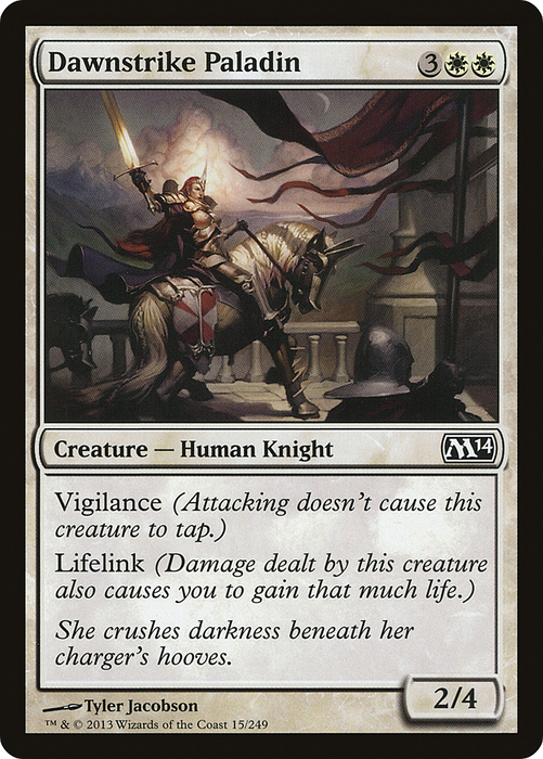 Dawnstrike Paladin (M14-015) - common
