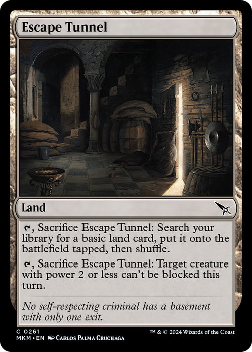 Escape Tunnel (MKM-261) - common - Foil