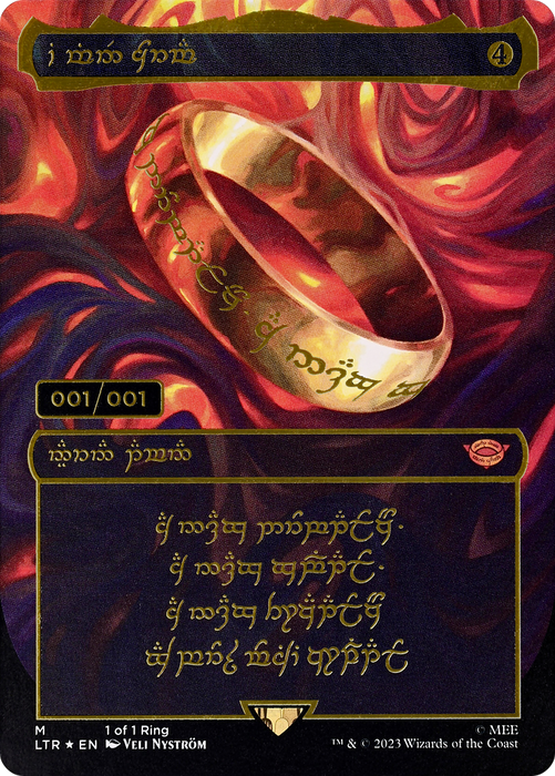 The One Ring (LTR-000) - mythic (Borderless) - Foil