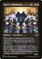 Spara's Adjudicators (SNC-400) - common: (Showcase) - Foil