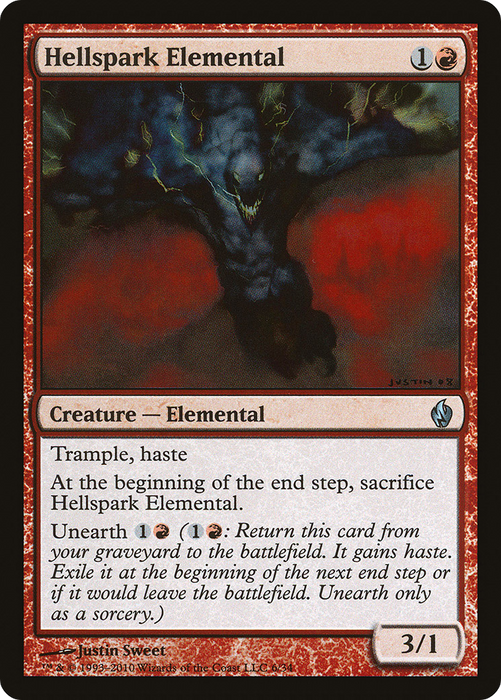 Hellspark Elemental (PD2-006) - uncommon - Foil