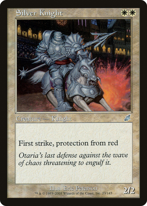 Silver Knight (SCG-023) - uncommon