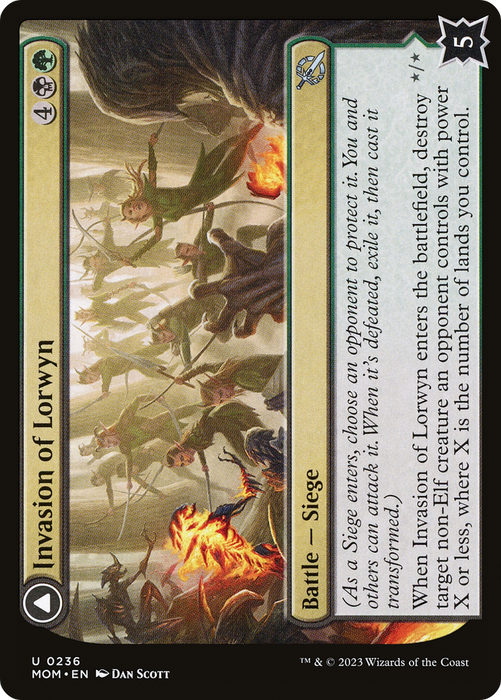 Invasion of Lorwyn // Winnowing Forces (MOM-236) - uncommon - Foil