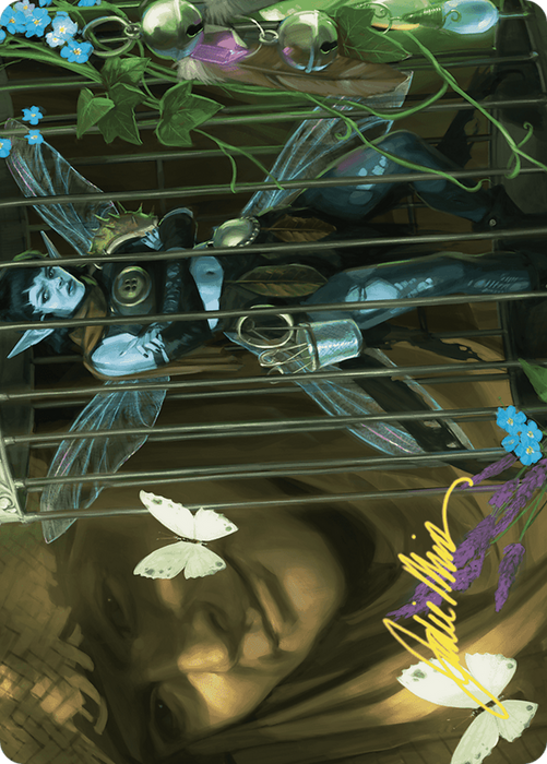 Cooped Up // Cooped Up (AWOE-001) - common (Borderless) - Foil