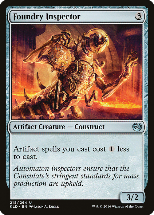Foundry Inspector (KLD-215) - uncommon - Foil