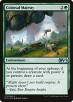 Colossal Majesty (M19-173) - uncommon - Foil