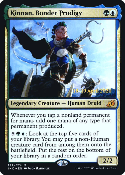 Kinnan, Bonder Prodigy (PRE-192S) - mythic - Foil