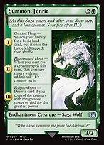 Summon: Fenrir (FIN-203) - uncommon - Foil