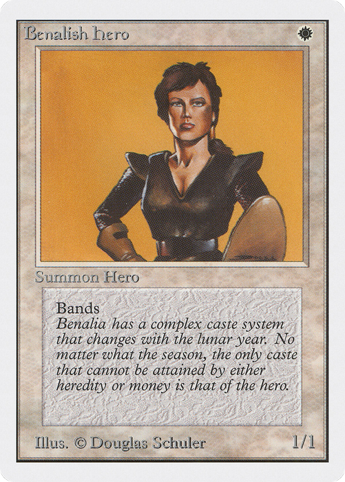Benalish Hero (2ED-004) - common