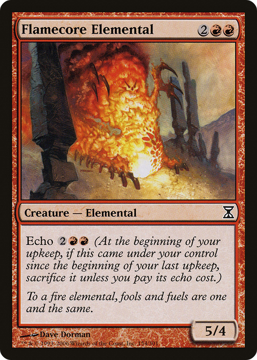 Flamecore Elemental (TSP-154) - common
