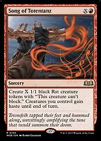 Song of Totentanz (WOE-150) - rare - Foil