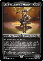 Chainer, Dementia Master (CMM-505) - rare - Etched Foil