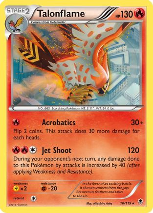 Talonflame (010) - XPF  - Rare