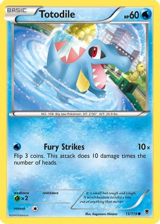 Totodile (015/119) - XPF  - Common