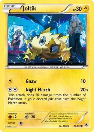 Joltik (026/119) - XPF  - Common