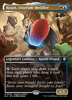 Kwain, Itinerant Meddler (BLC-090) - rare (Borderless) - Foil