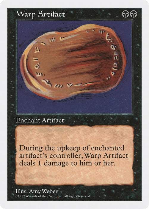 Warp Artifact (5ED-204) - rare