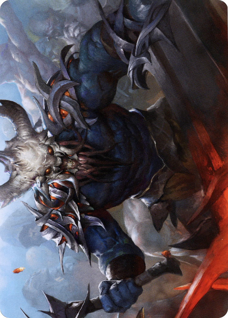 Frenzied Raider // Frenzied Raider (AKHM-034) - common (Borderless) - Foil