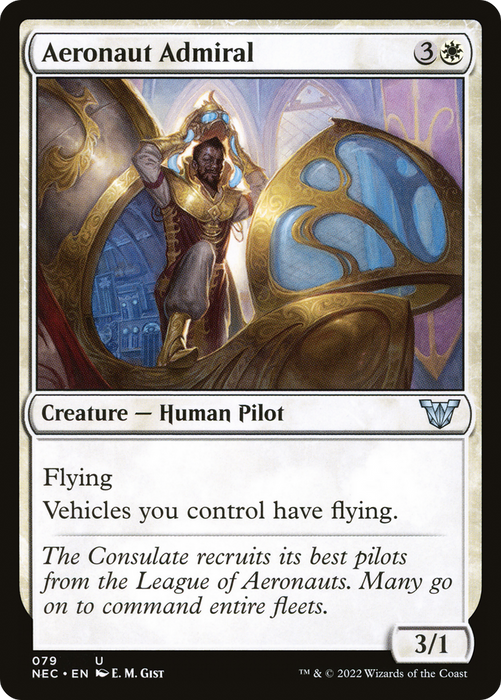 Aeronaut Admiral (NEC-079) - uncommon