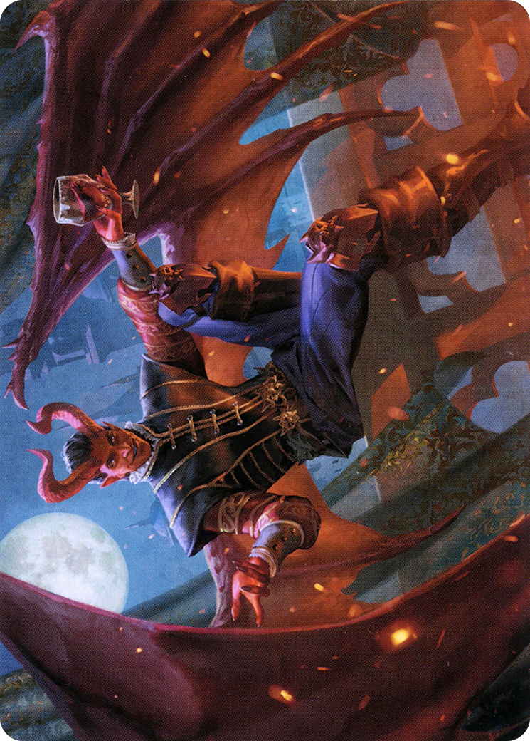 Raphael, Fiendish Savior // Raphael, Fiendish Savior (ACLB-040) - common (Borderless) - Foil