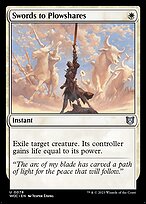 Swords to Plowshares (WOC-078) - uncommon