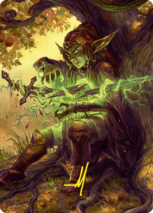 Reclamation Sage // Reclamation Sage (AFDN-045) - common (Borderless) - Foil