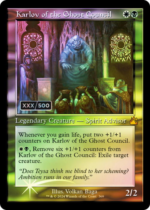 Karlov of the Ghost Council (RVR-369Z) - mythic - Foil