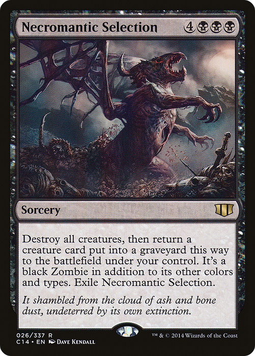 Necromantic Selection (C14-026) - rare
